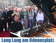 Starpianist Lang Lang zu Gast beim Klassik am Odeonsplatz 2007. Jetzt startet der Vorverkauf (Foto: Martin Schmitz)